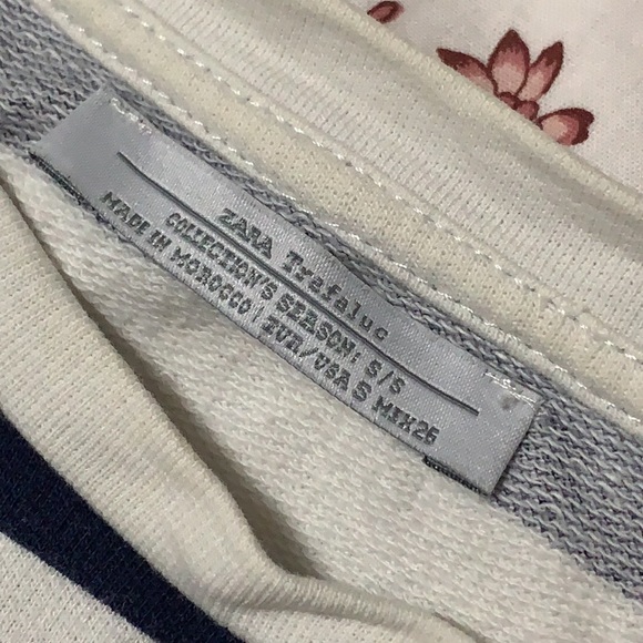 ZARA TOUCH THE SKY graphic Long Sleeve Tee - Picture 2 of 2